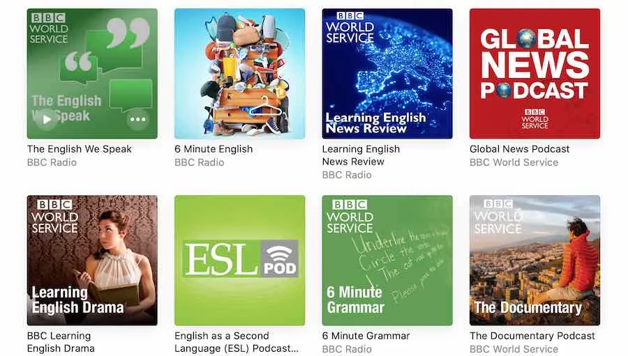 i migliori podcast bbc inglese