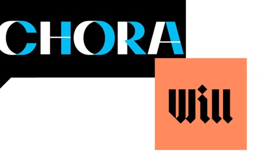 Chora Media e Will Media si uniscono: nuova big media & Entertainment ma contenuti indipendenti