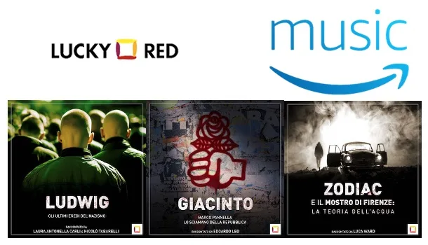 Amazon Music e Lucky Red: tre podcast gratuiti da ascoltare