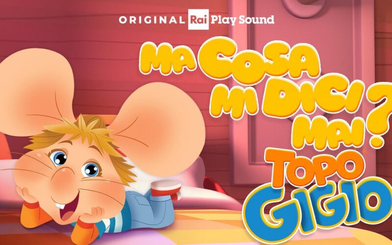 Topo Gigio torna in podcast con “Ma cosa mi dici mai?” su RaiPlay Sound
