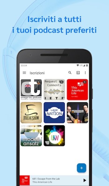 AntennaPod su Android