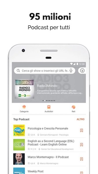 Castbox su Android