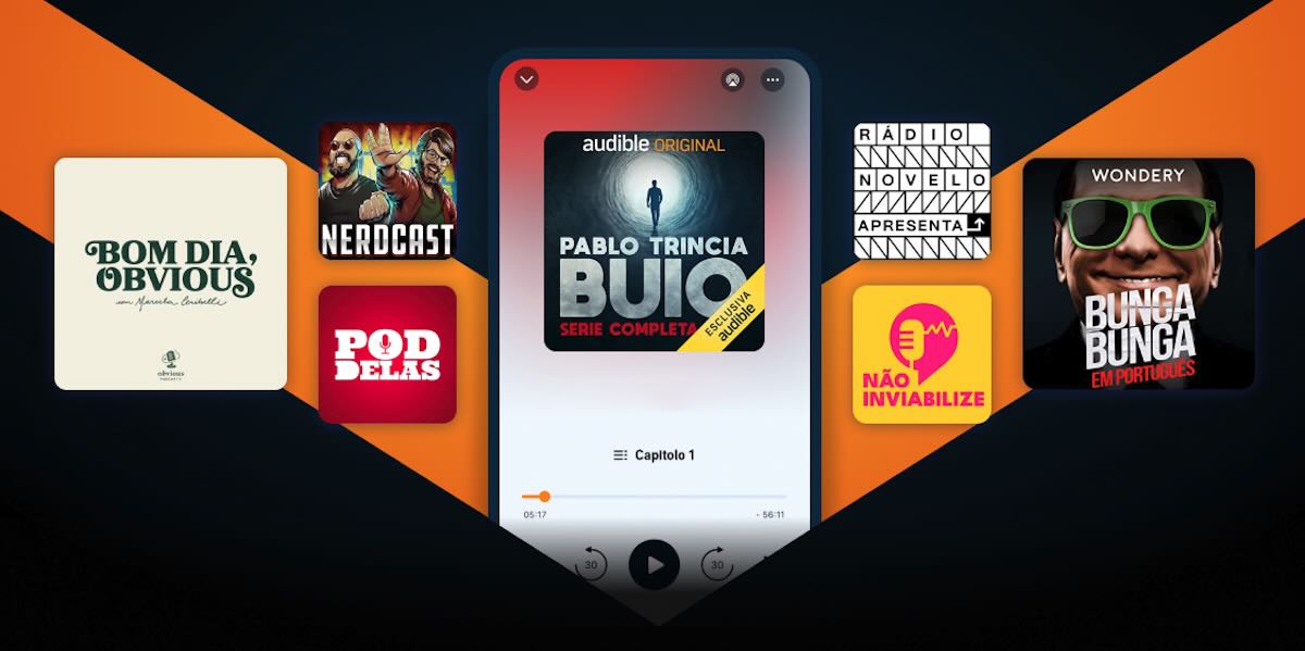 Audible a meno di 1€ per 3 mesi: 5 podcast Original da non perdere