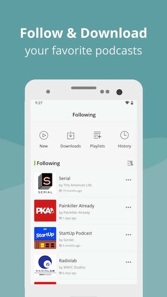 Podbean su Android