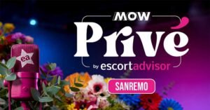 Nuova stagione di MOW Privé by Escort Advisor: tre puntate registrate a Sanremo 2026