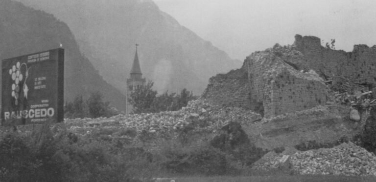 9000 pietre: un podcast racconta il terremoto del Friuli 50 anni dopo